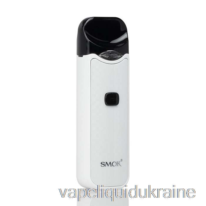 Vape Liquid Ukraine SMOK NORD 15W Pod Kit White Carbon Fiber